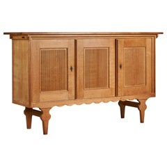 Henry Kjærnulf, armoire, Oak, métal Danemark, années 1960