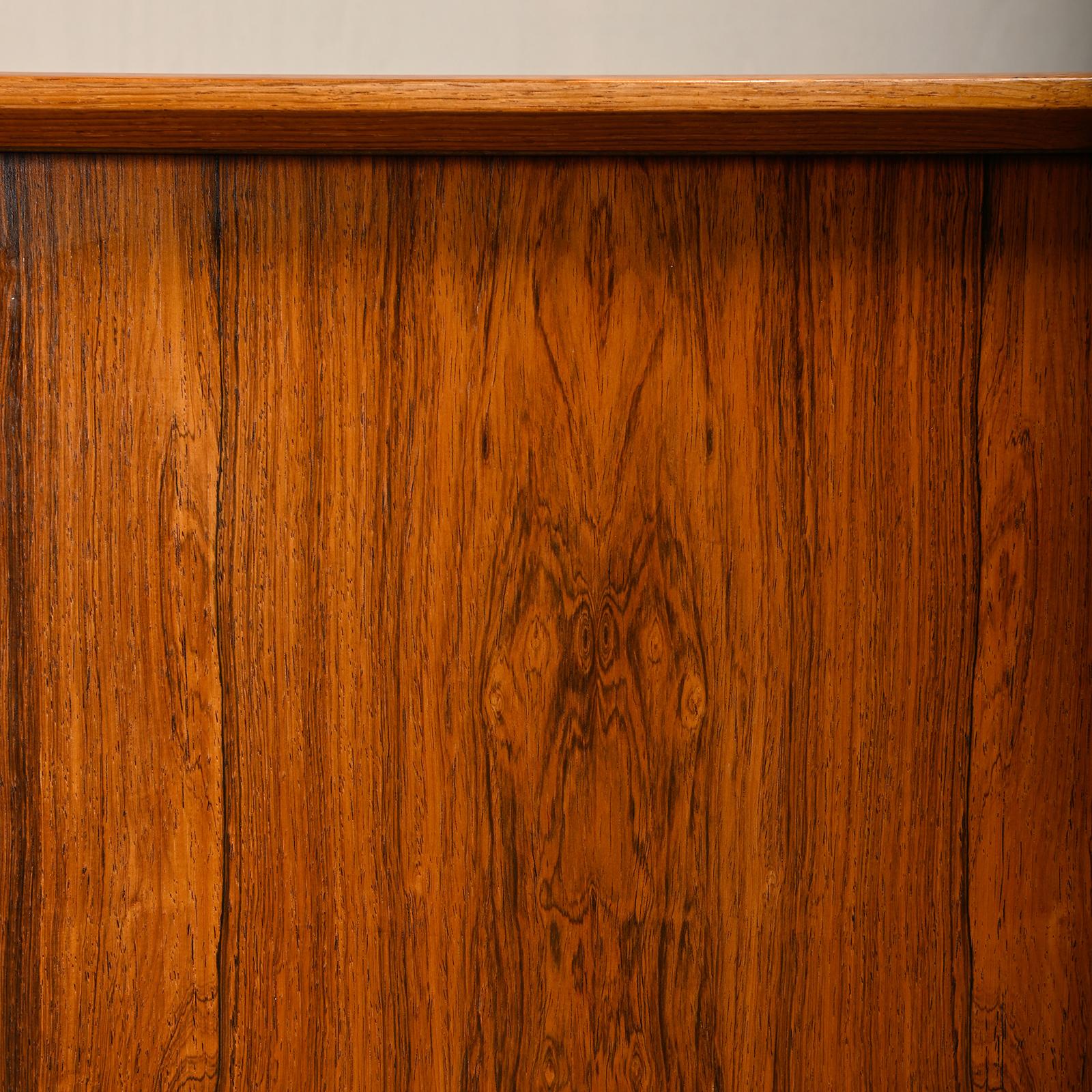 Henry Kjærnulf large Sideboard in rosewood for Bruno Hansen, Denmark 1960s 8