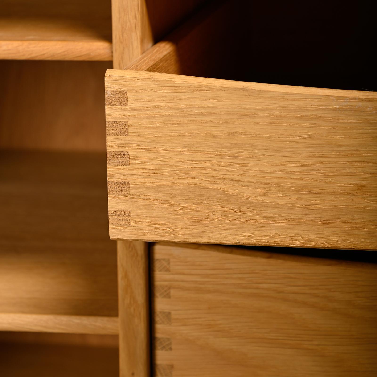 Henry Kjærnulf large Sideboard in rosewood for Bruno Hansen, Denmark 1960s 10