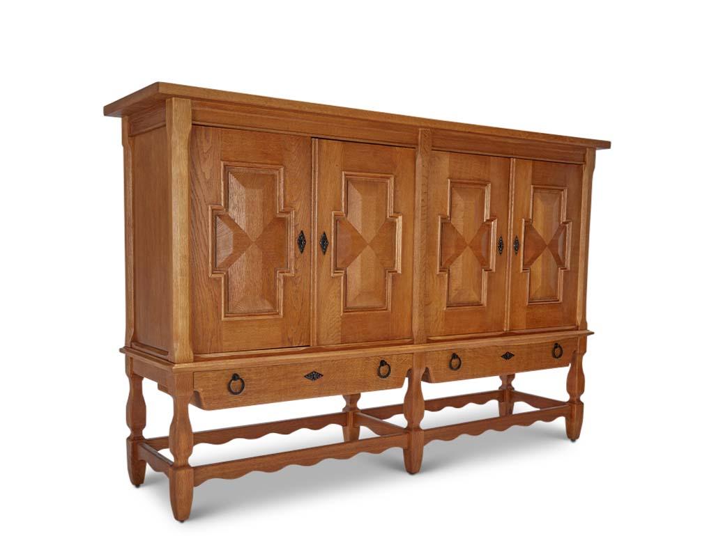 Mid-Century Modern Henry Kjærnulf: Sideboard Cabinet For Sale