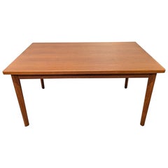Henry Kjernulf, Esstisch mit 2 Blättern, 082398, dänisch, Mid-Century