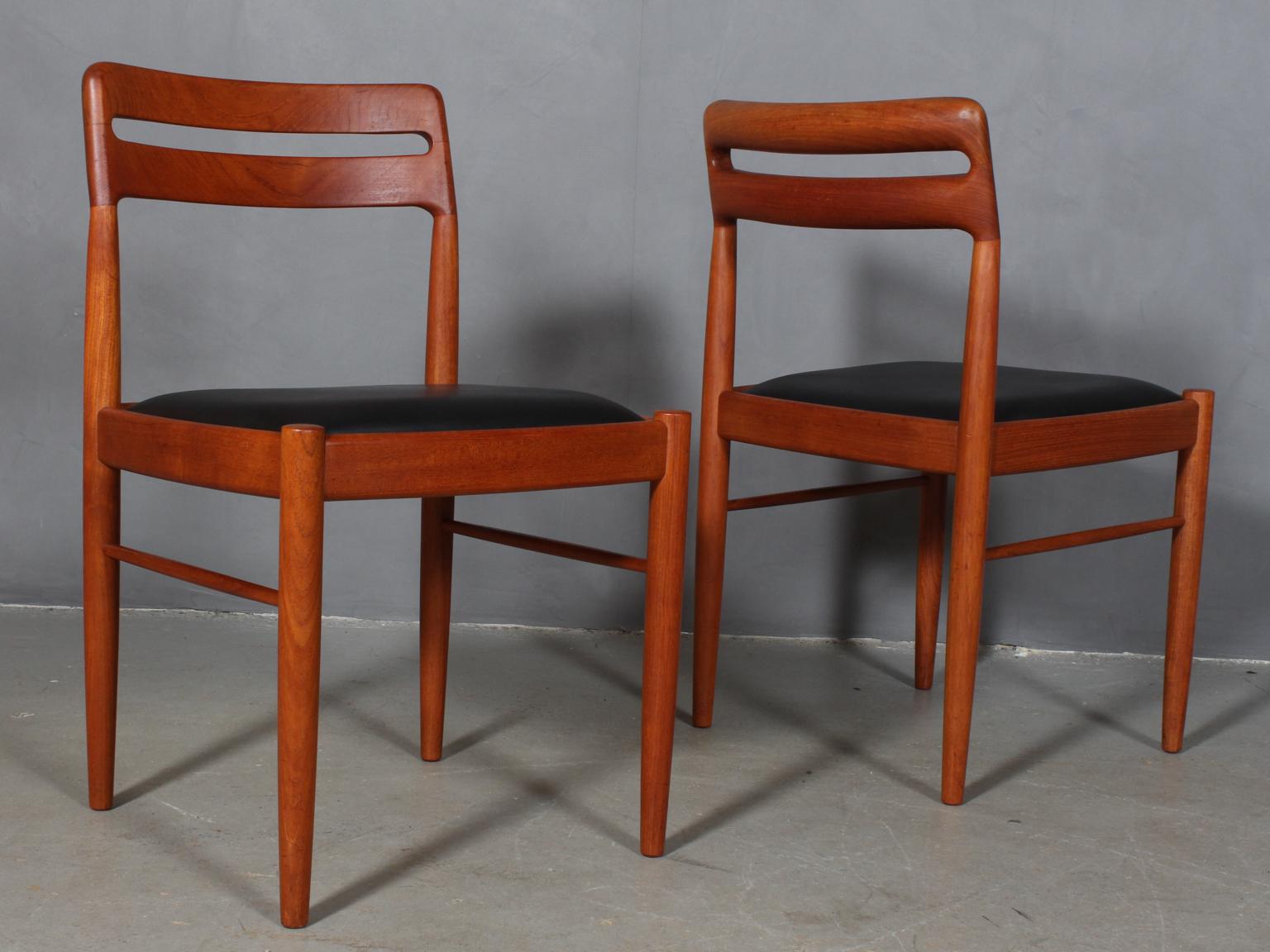 Danish Henry Klein Four Dining Chairs