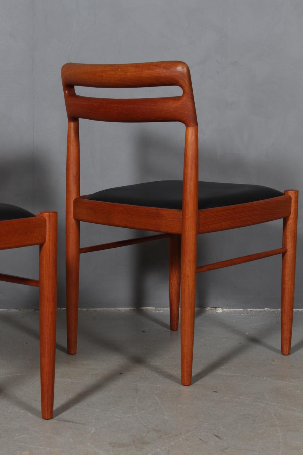Mid-20th Century Henry Klein Four Dining Chairs