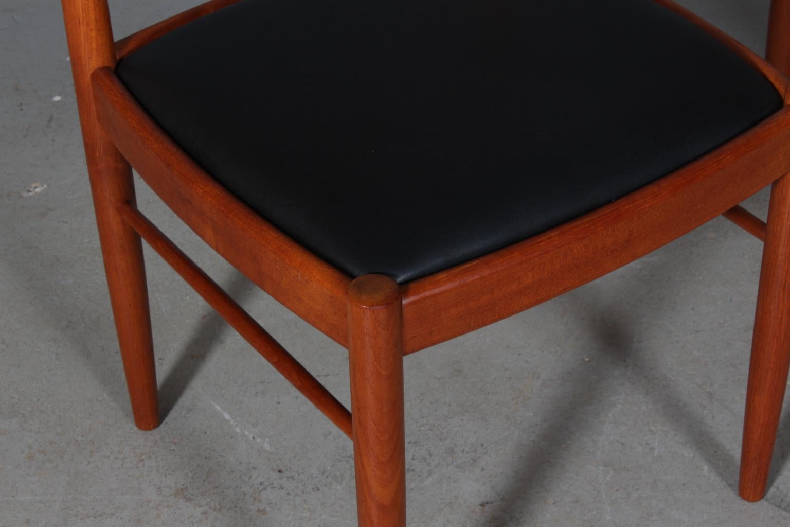 Leather Henry Klein Four Dining Chairs