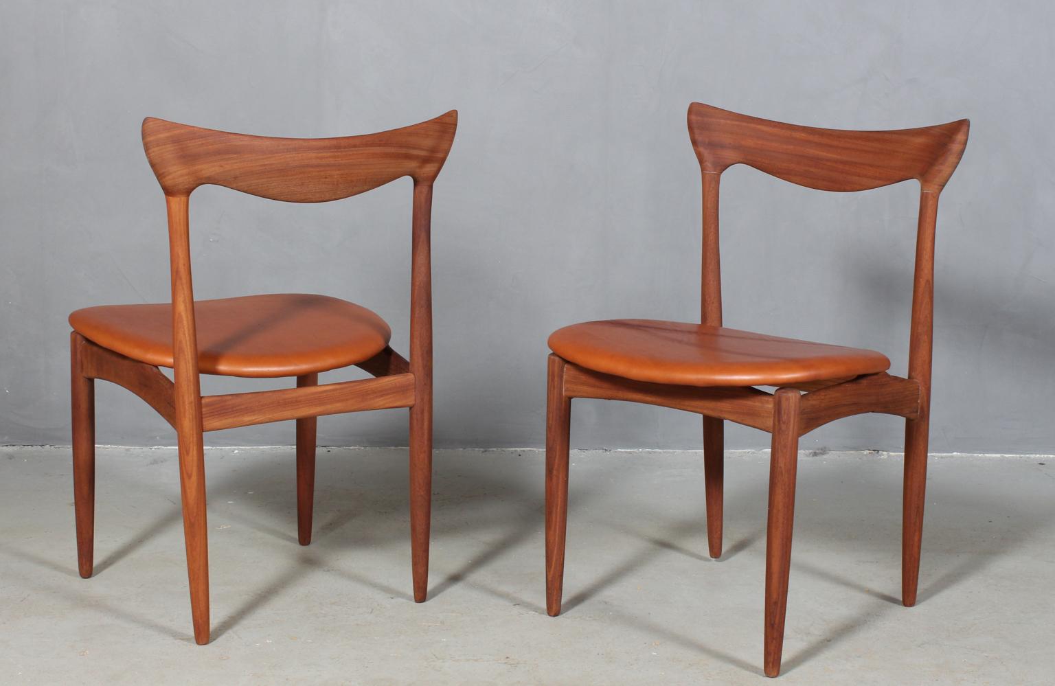 Scandinavian Modern Henry Klein Six Dining Chairs