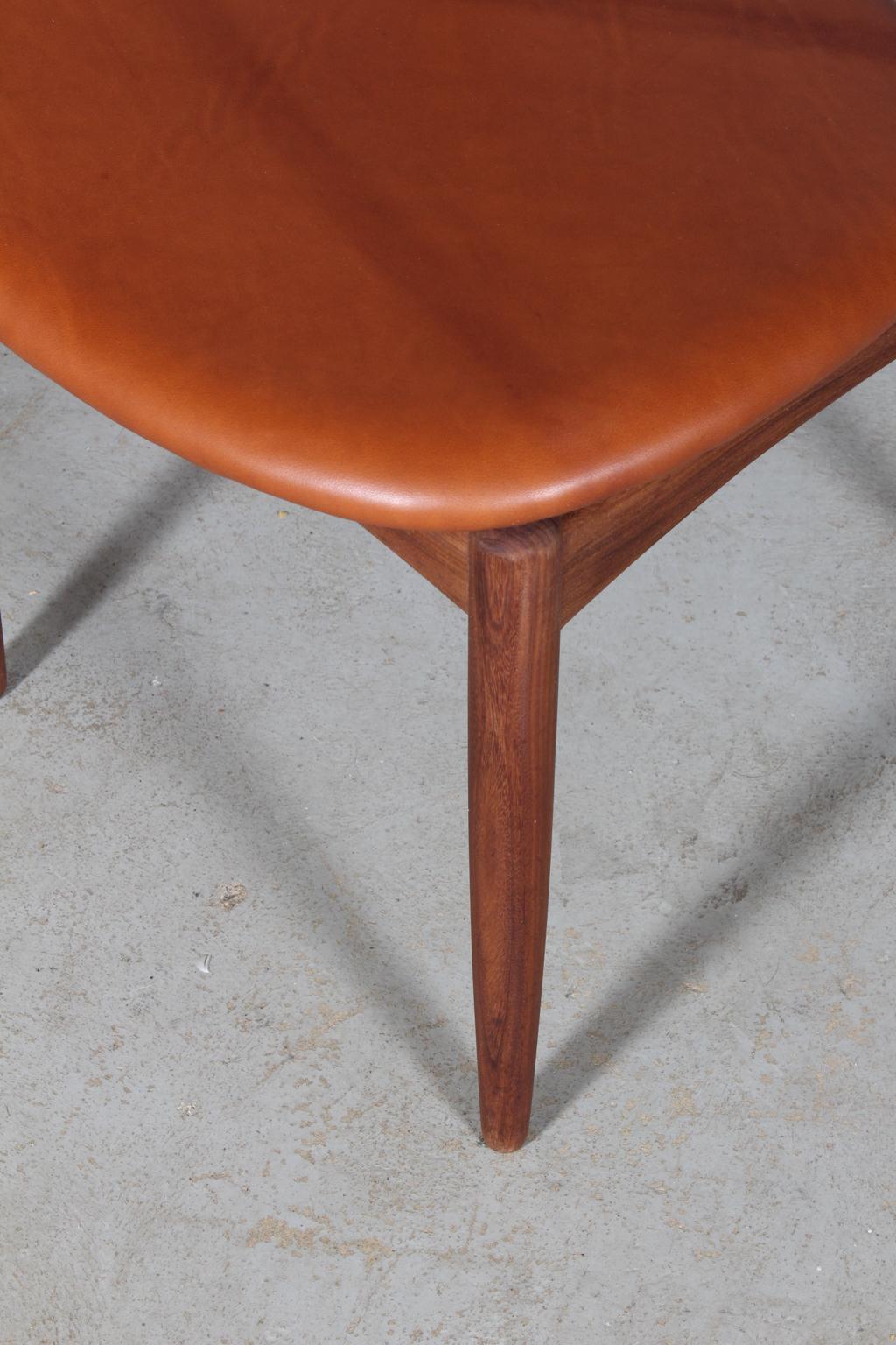 Leather Henry Klein Six Dining Chairs