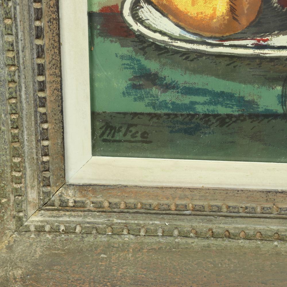 20ième siècle Henry Lee McFee - Nature morte moderniste du milieu du siècle - Sérigraphie en vente