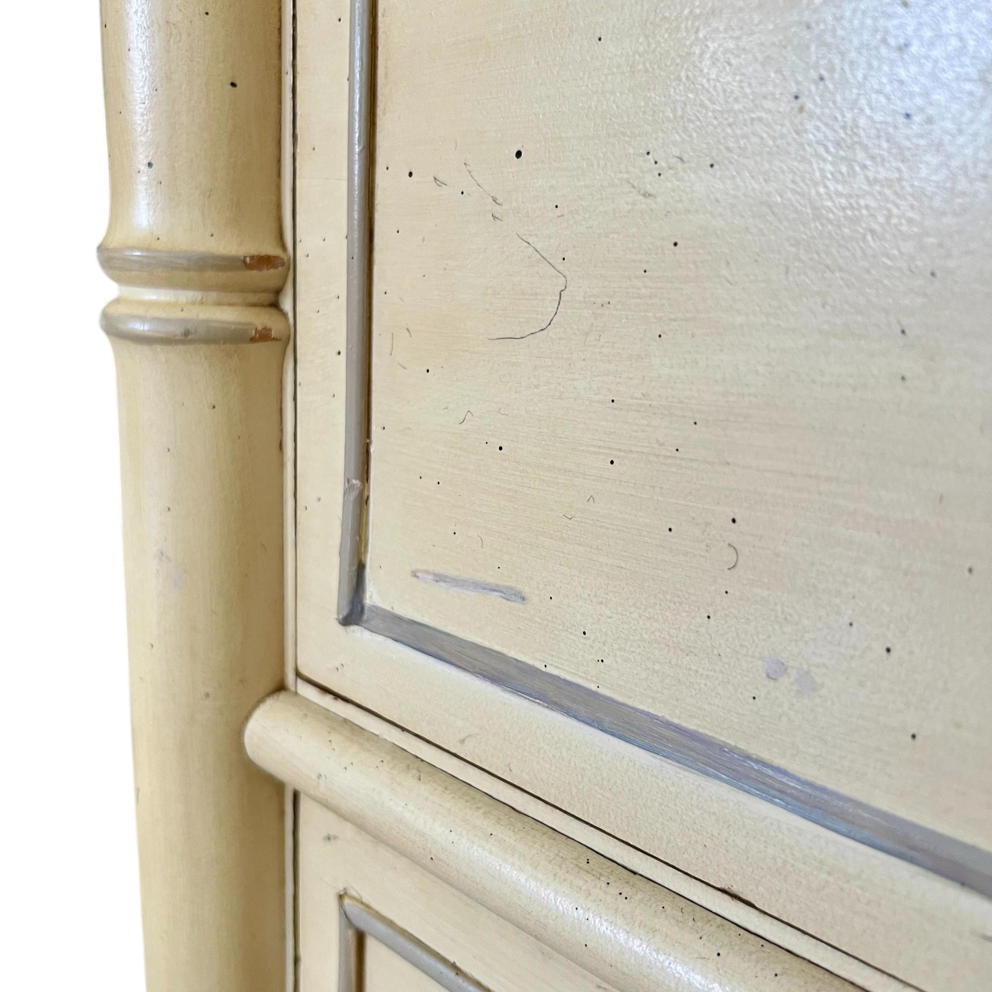 Henry Link Bali Hai Faux Bamboo Highboy Dresser, 1970s For Sale 4