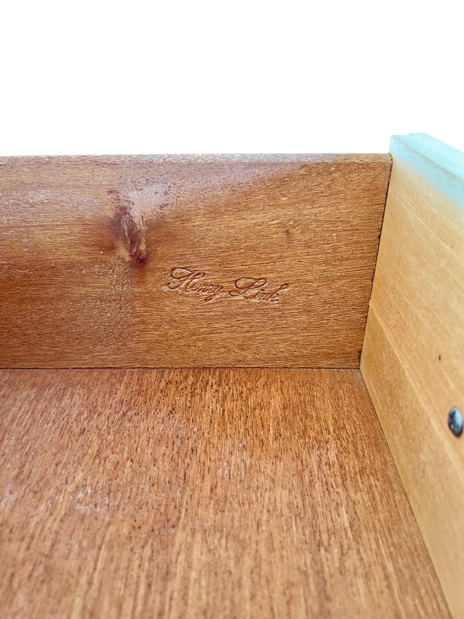20th Century Henry Link Bali Hai Faux Bamboo Highboy Dresser, 1970s For Sale