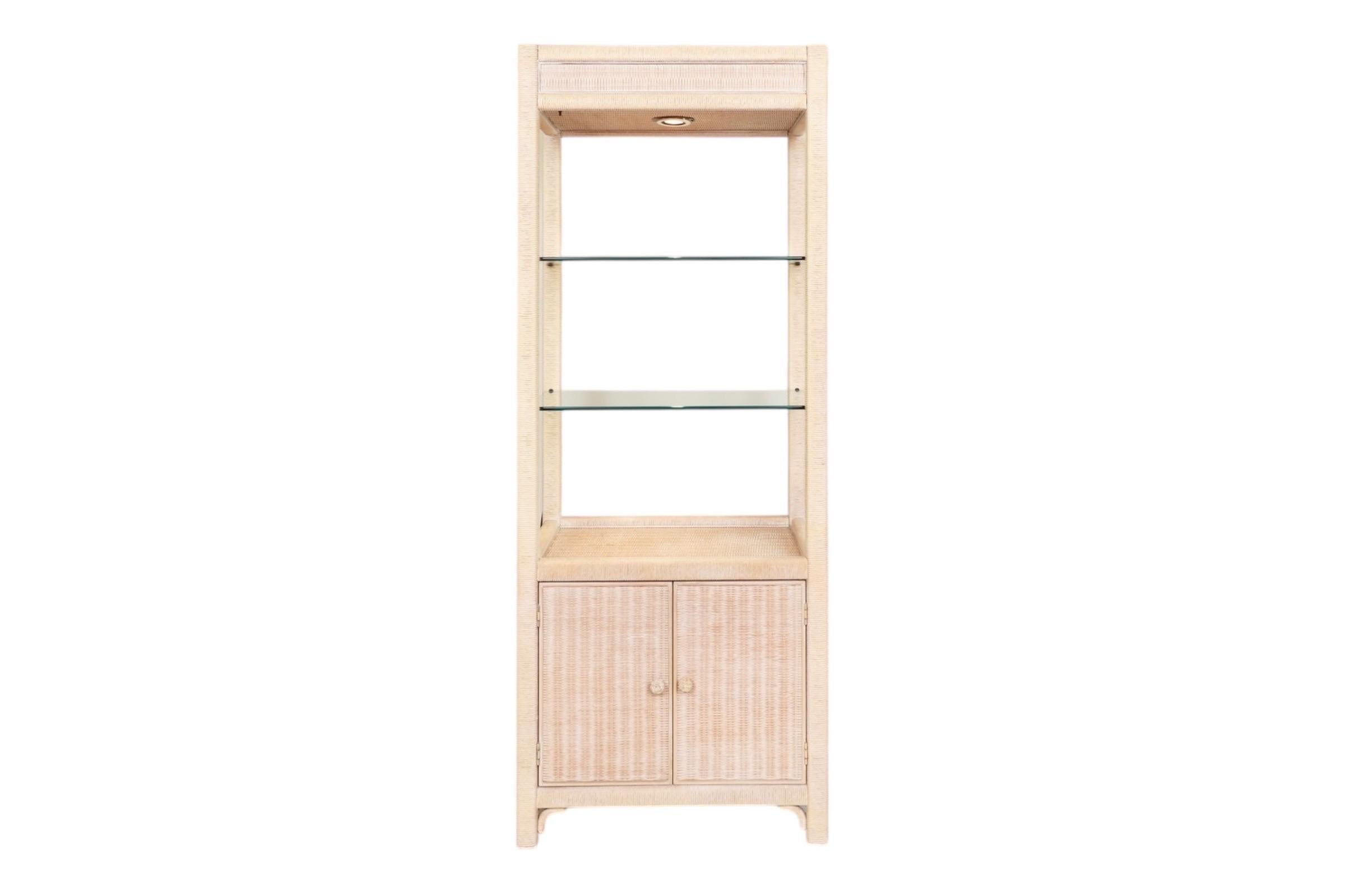American Henry Link for Lexington Furniture Company Etagere For Sale