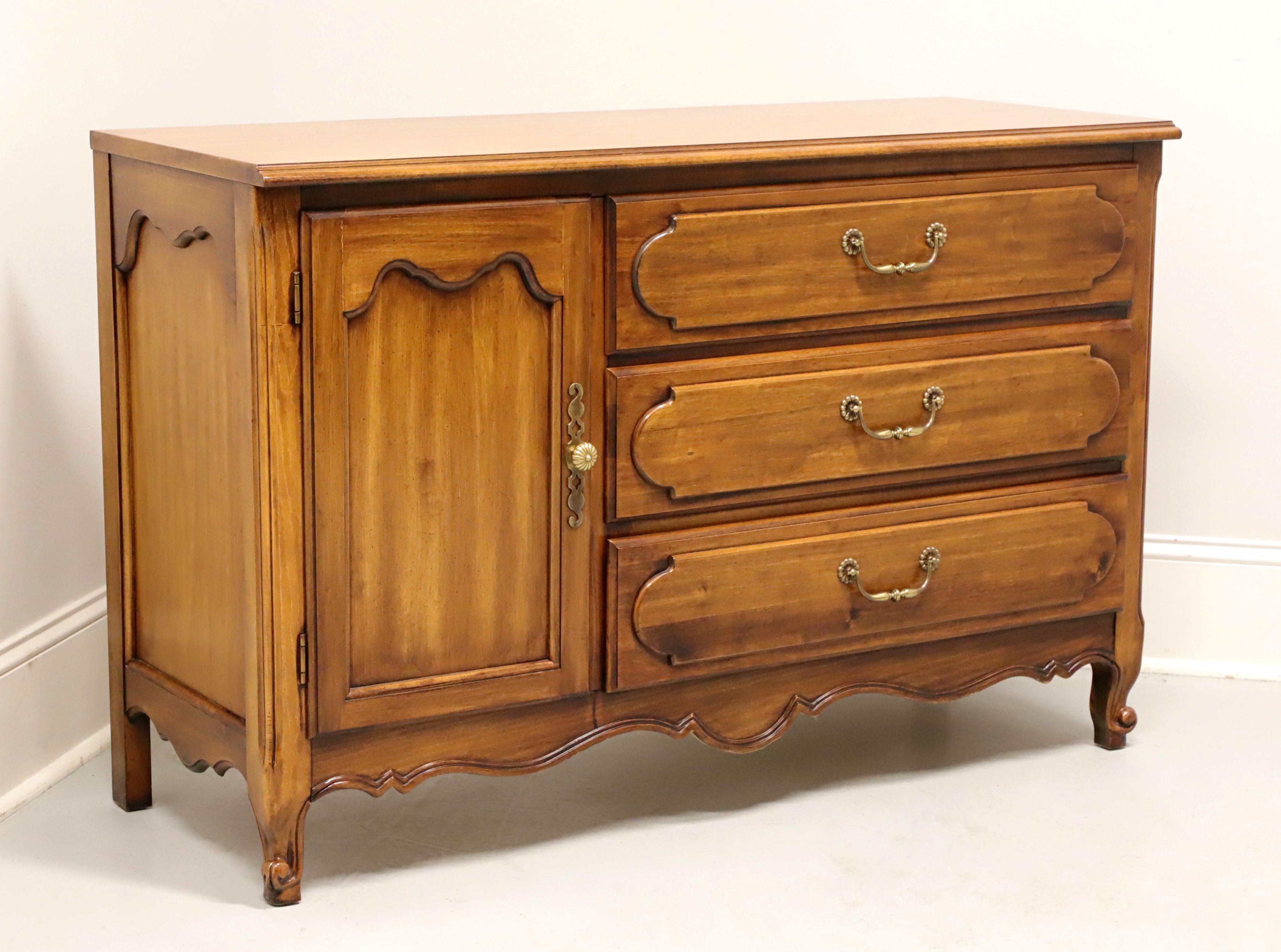 HENRY LINK Margaux Collection Cherry French Country Louis XV Double Dresser 5