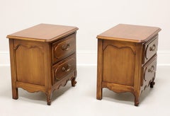 HENRY LINK Margaux Collection Cherry French Country Louis XV Nightstands - Pair