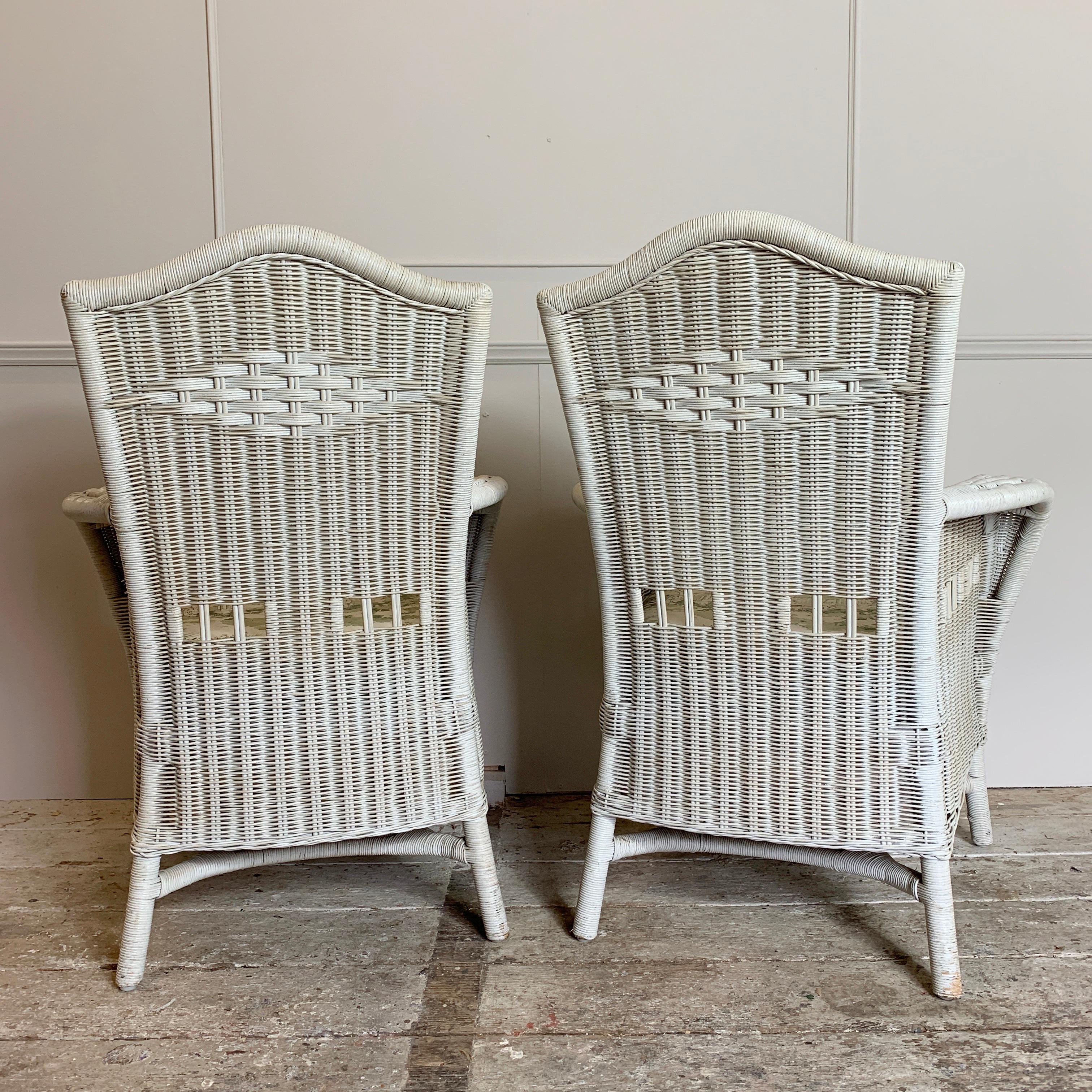 British Henry Link, Wicker Chairs from Wimbledon Lawn Tennis Club, London