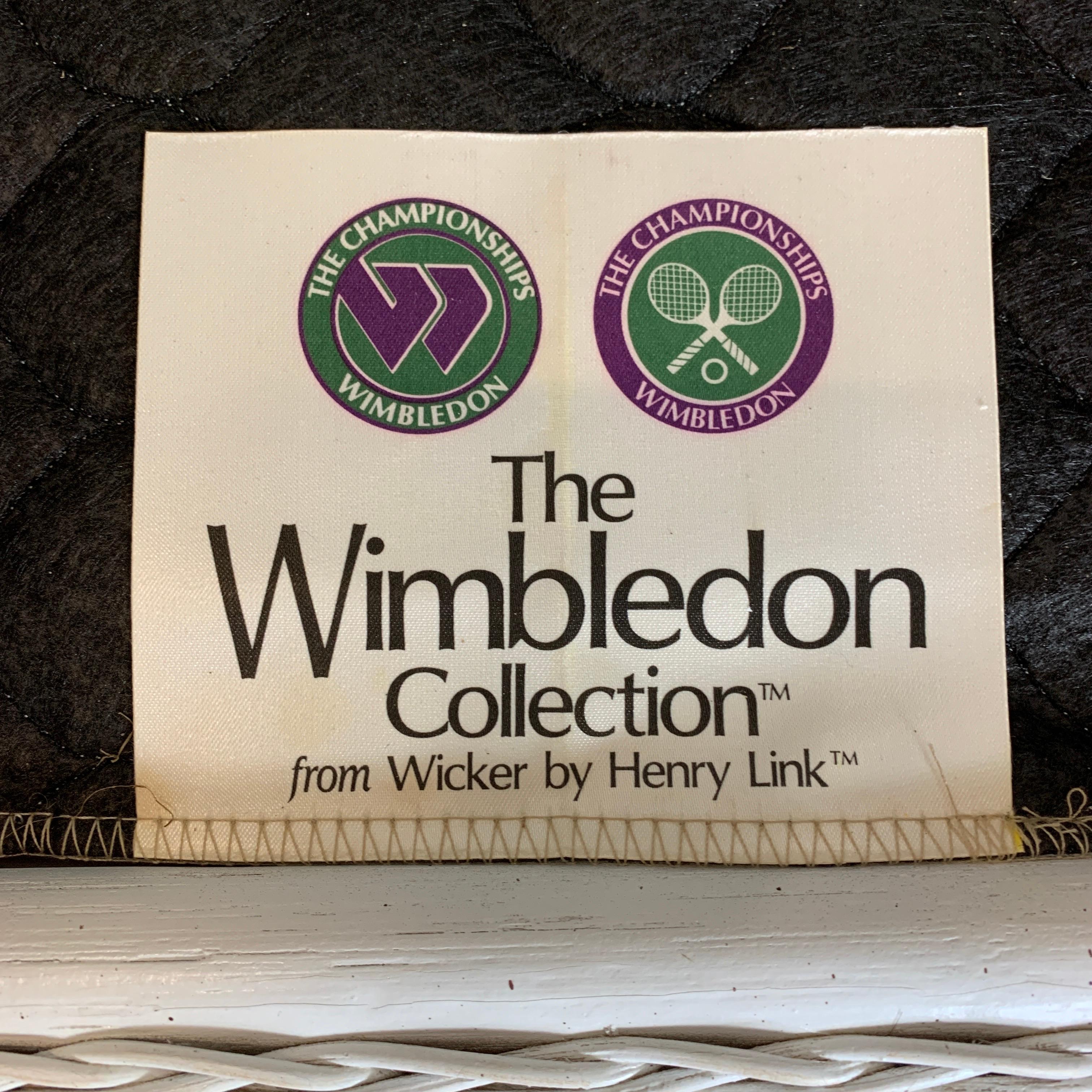 Henry Link, Wicker Chairs from Wimbledon Lawn Tennis Club, London In Good Condition In Hastings, GB