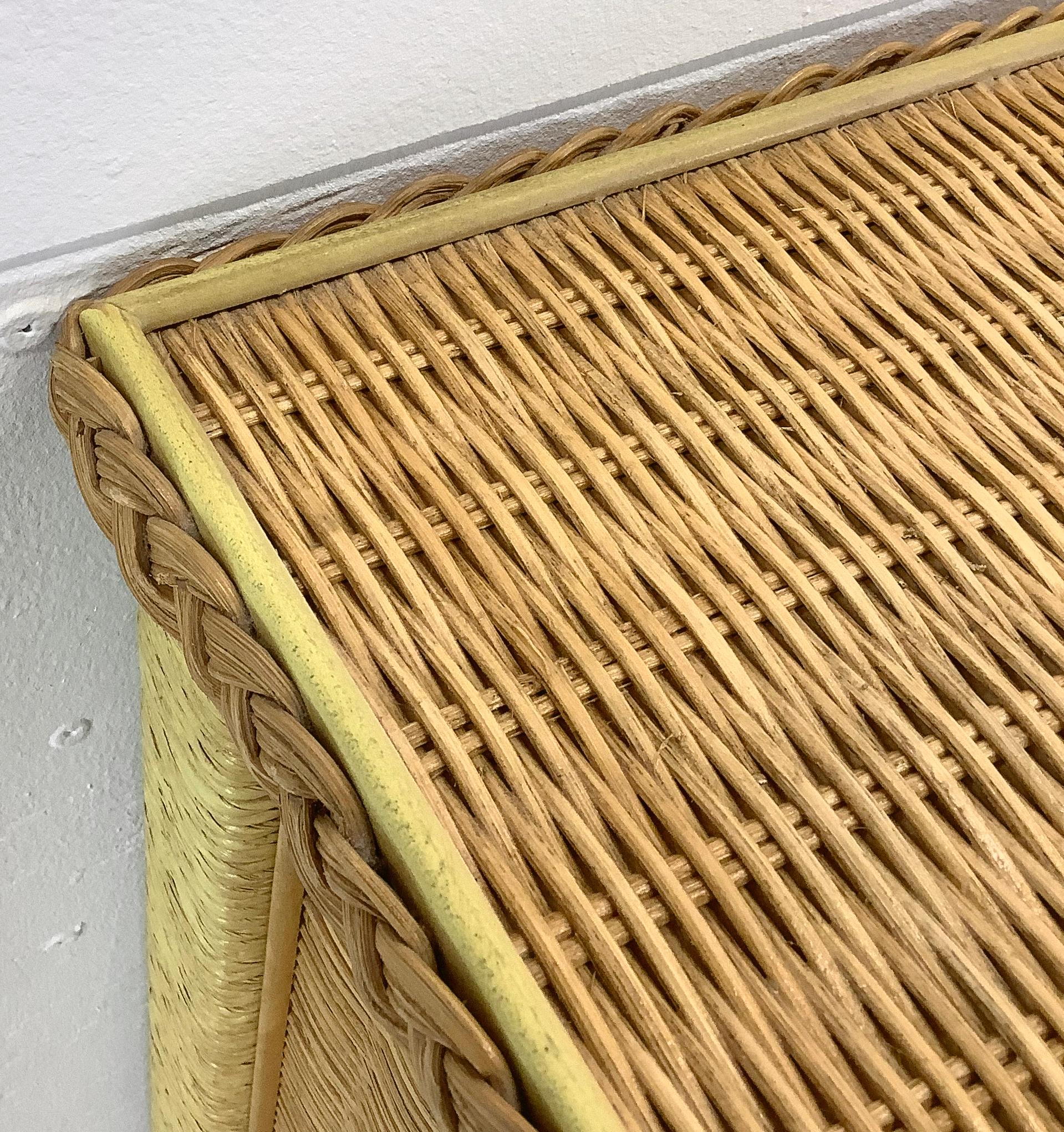 Henry Link Wicker Highboy Dresser 6
