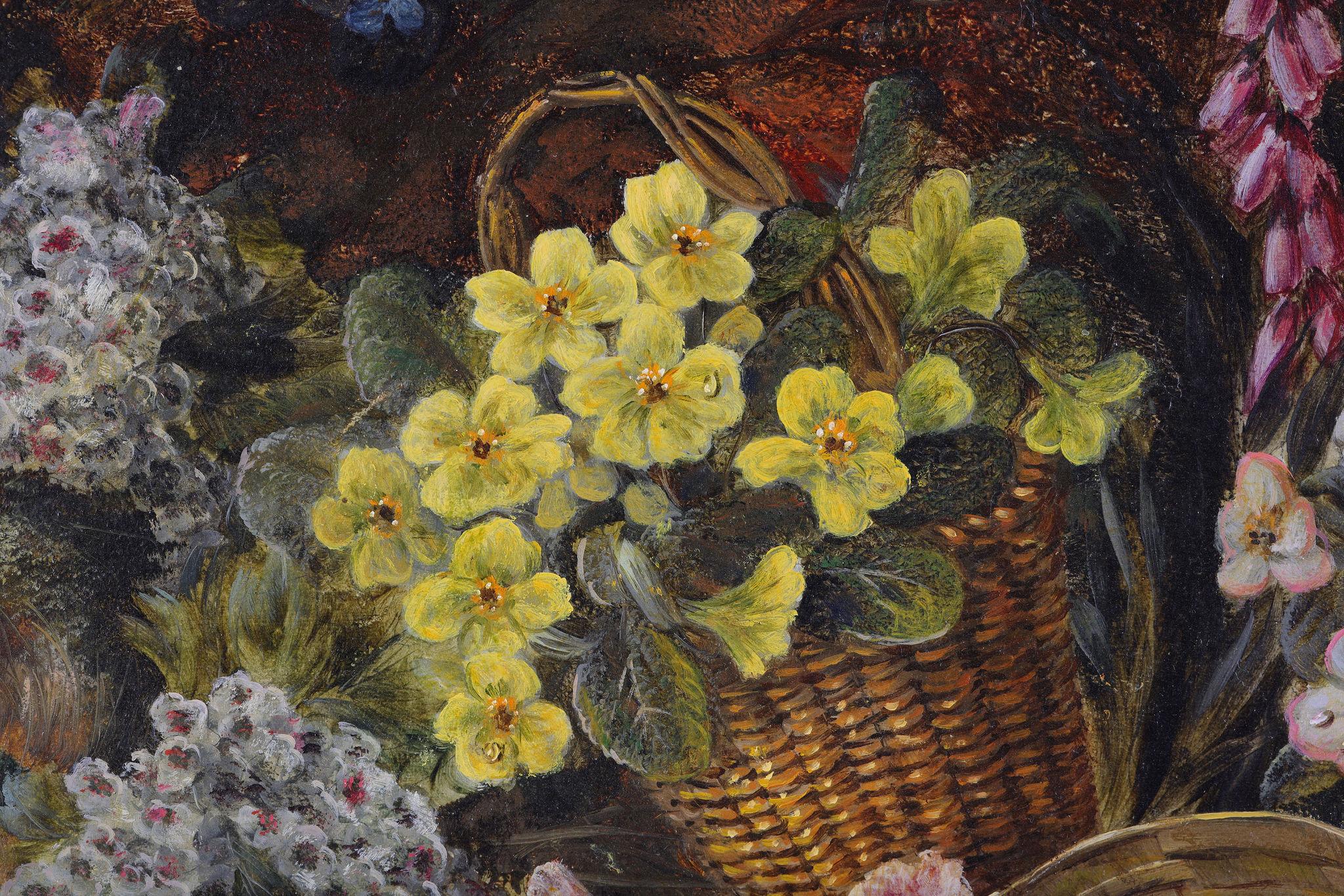 Ein antikes Gemälde. 
Gerahmtes Öl auf Leinwand.
Leinwandgröße: 20 x 24