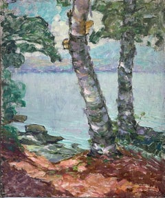 "Baker Pond, New Hampshire, " Henry MacGinnis, New England Landscape