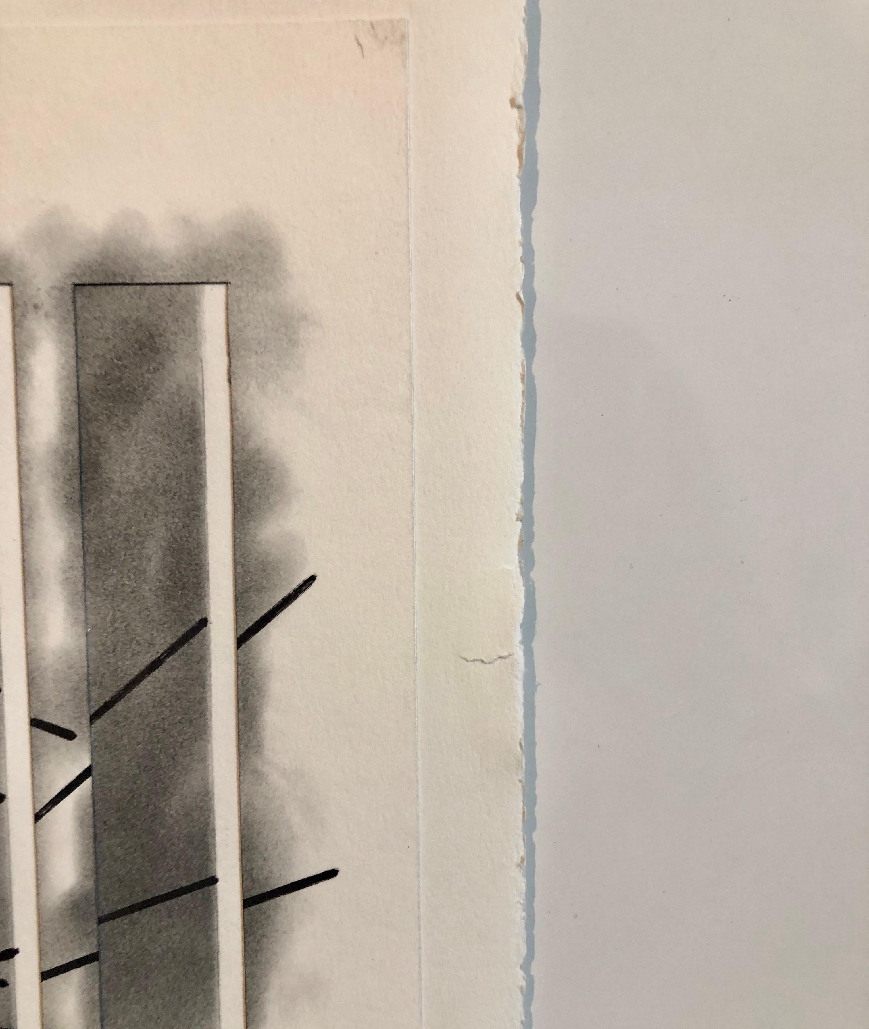 Mixed Media Collage, Graphite, Oil Painting Abstract Expressionist Henry Mandell 5