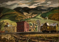 "End of the Tracks, Johnstown, Pennsylvania," Henry Gasser, American Scene