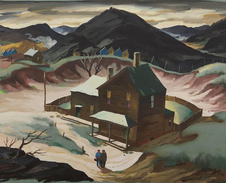 Henry Martin Gasser The Enclosure, Painting For Sale at 1stdibs