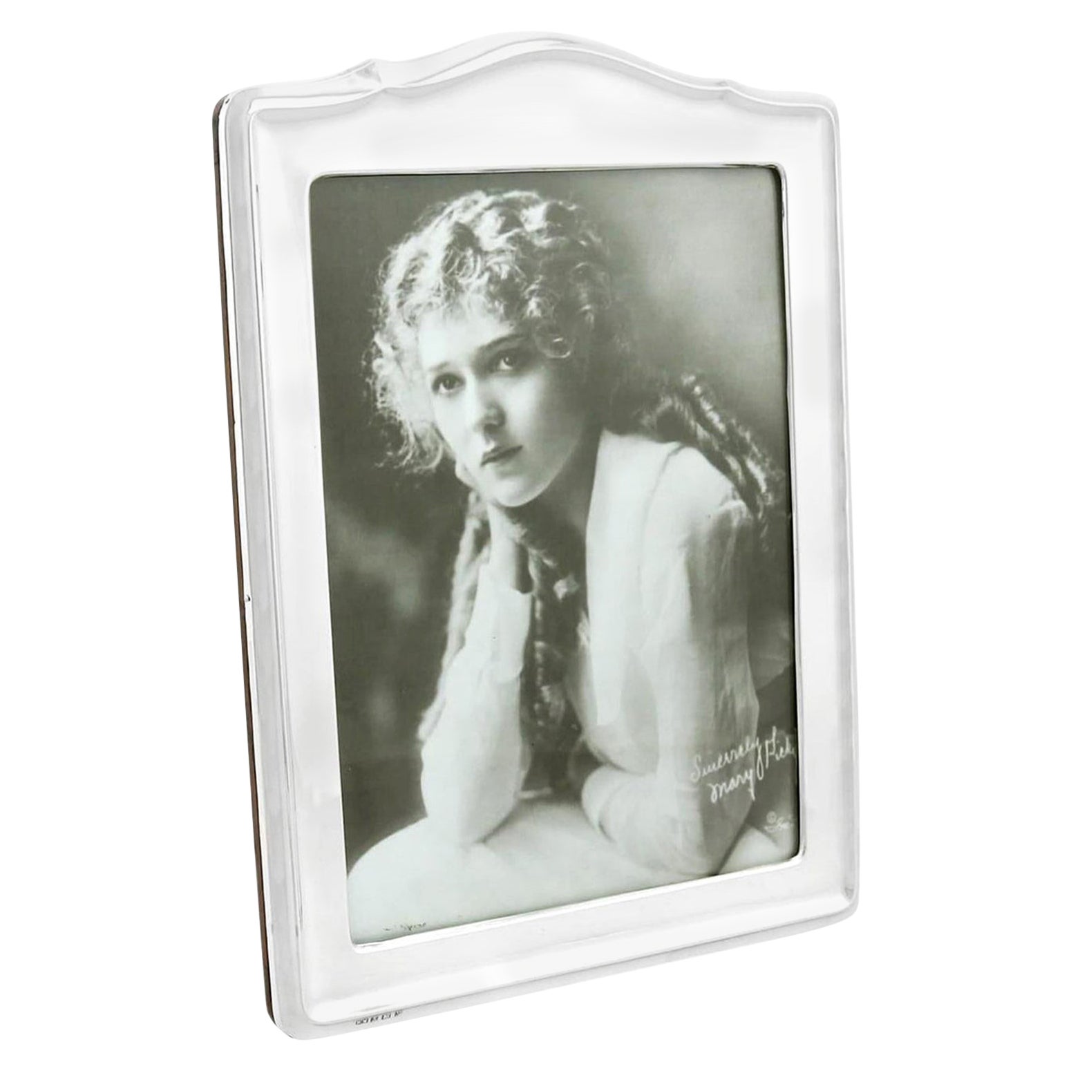 Henry Mathews Antique George V Sterling Silver Photograph Frame