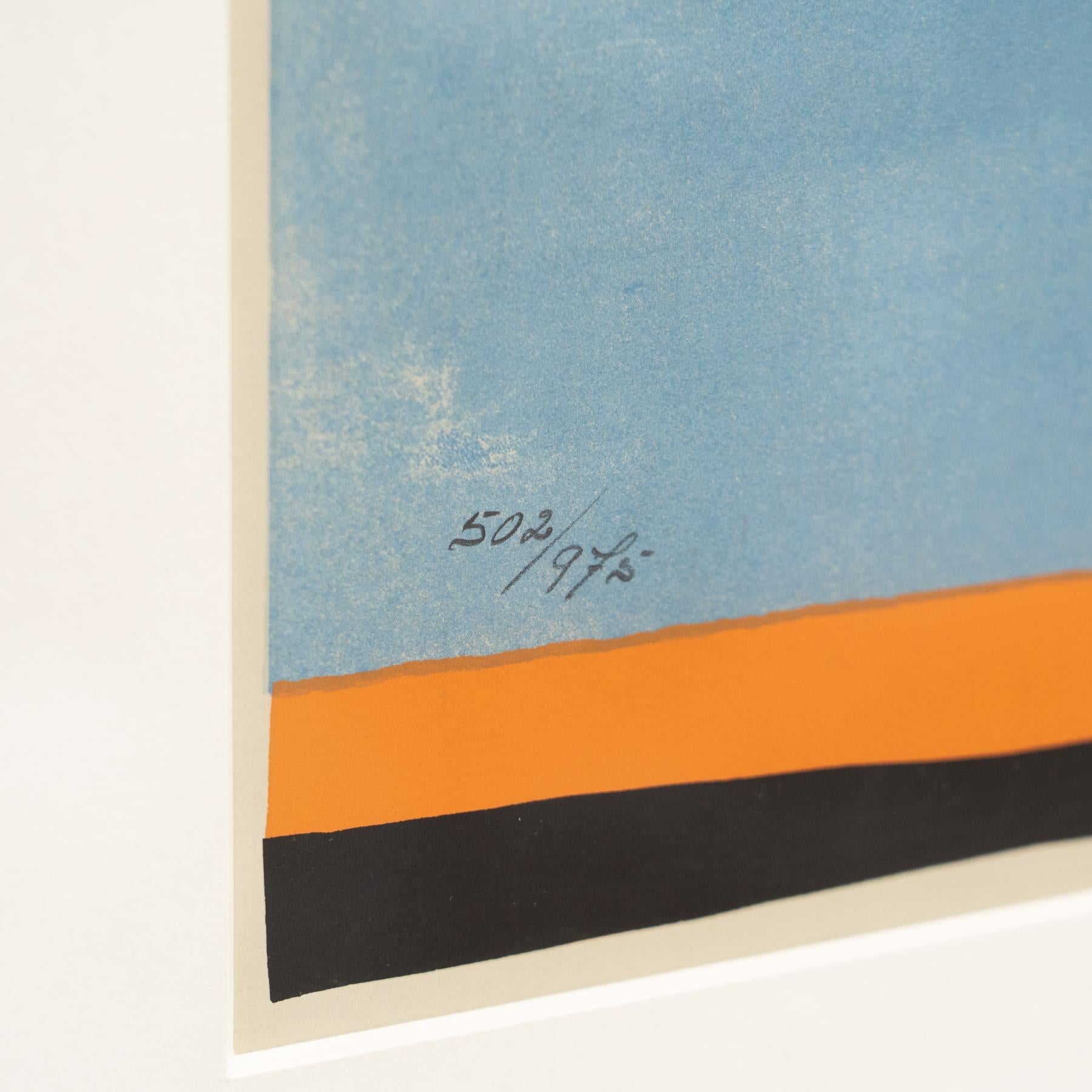 Henry Matisse's 'Fleur à Quatre Pétales': Limited Edition Lithograph, circa 1970 For Sale 2