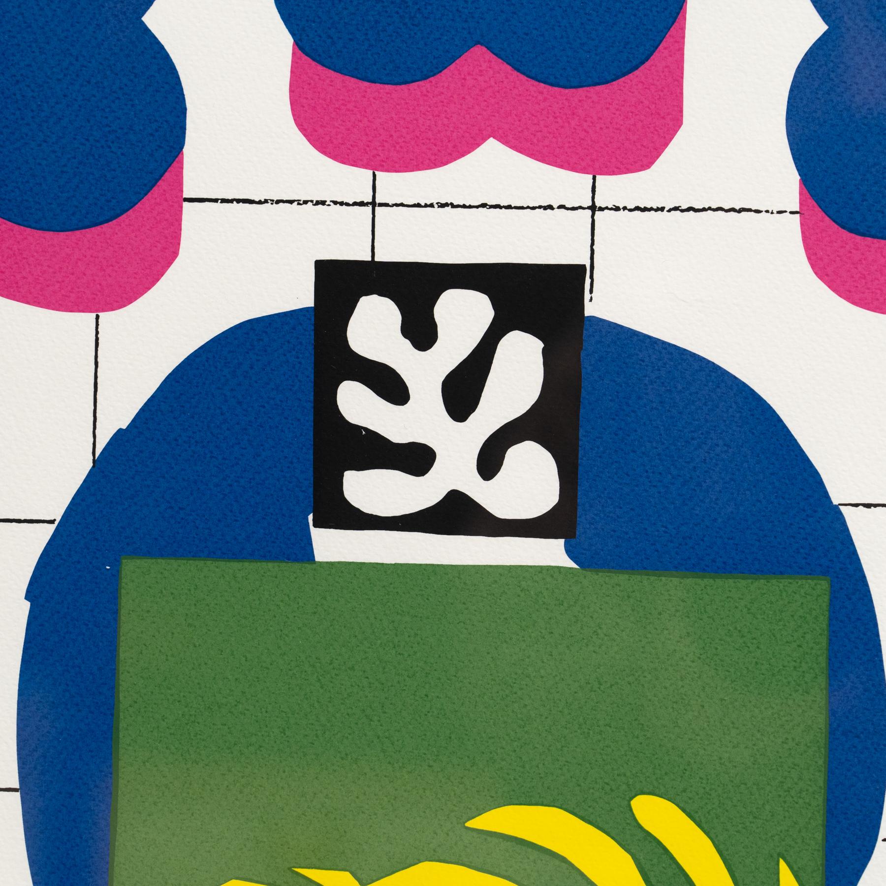 Il 'Poisson Chinois' di Henri Matisse: Litografia a colori della serie Cut Out in vendita 3