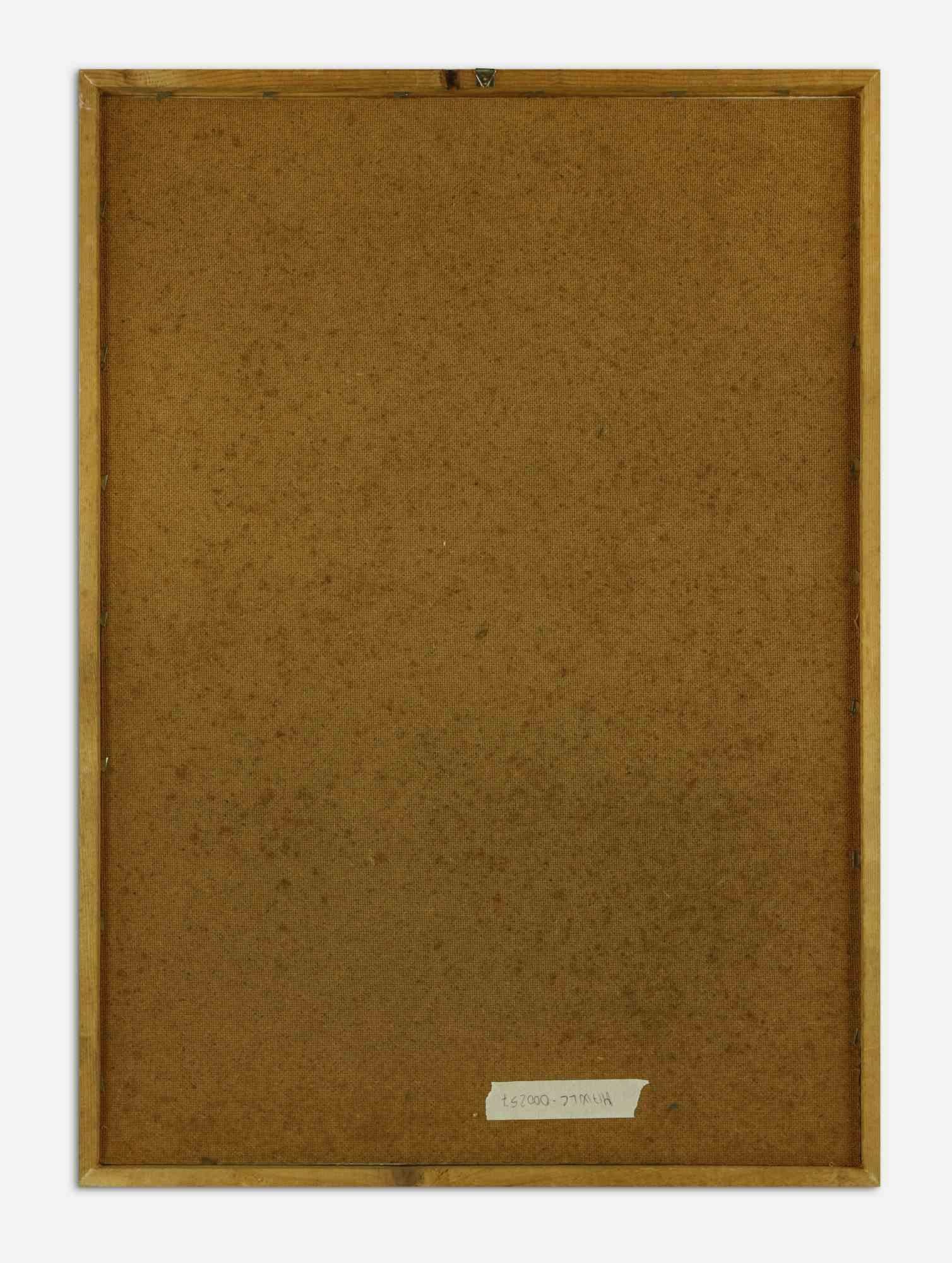 Cara - Litografía sobre papel de Henry Maurice - Años 70 en venta 1