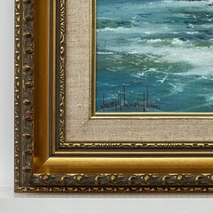 Ireland Landscape Rocky Cliffs with Castle on the Northern Irish Sea Coastline