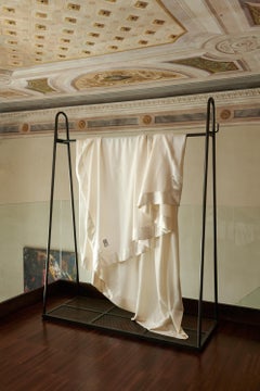 Henry Merino White King-Size Blanket with Silk Border by JG Switzer