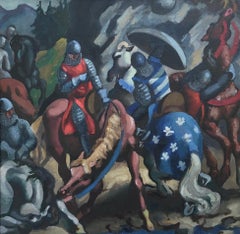 Antique Battle of Marginan in 1515