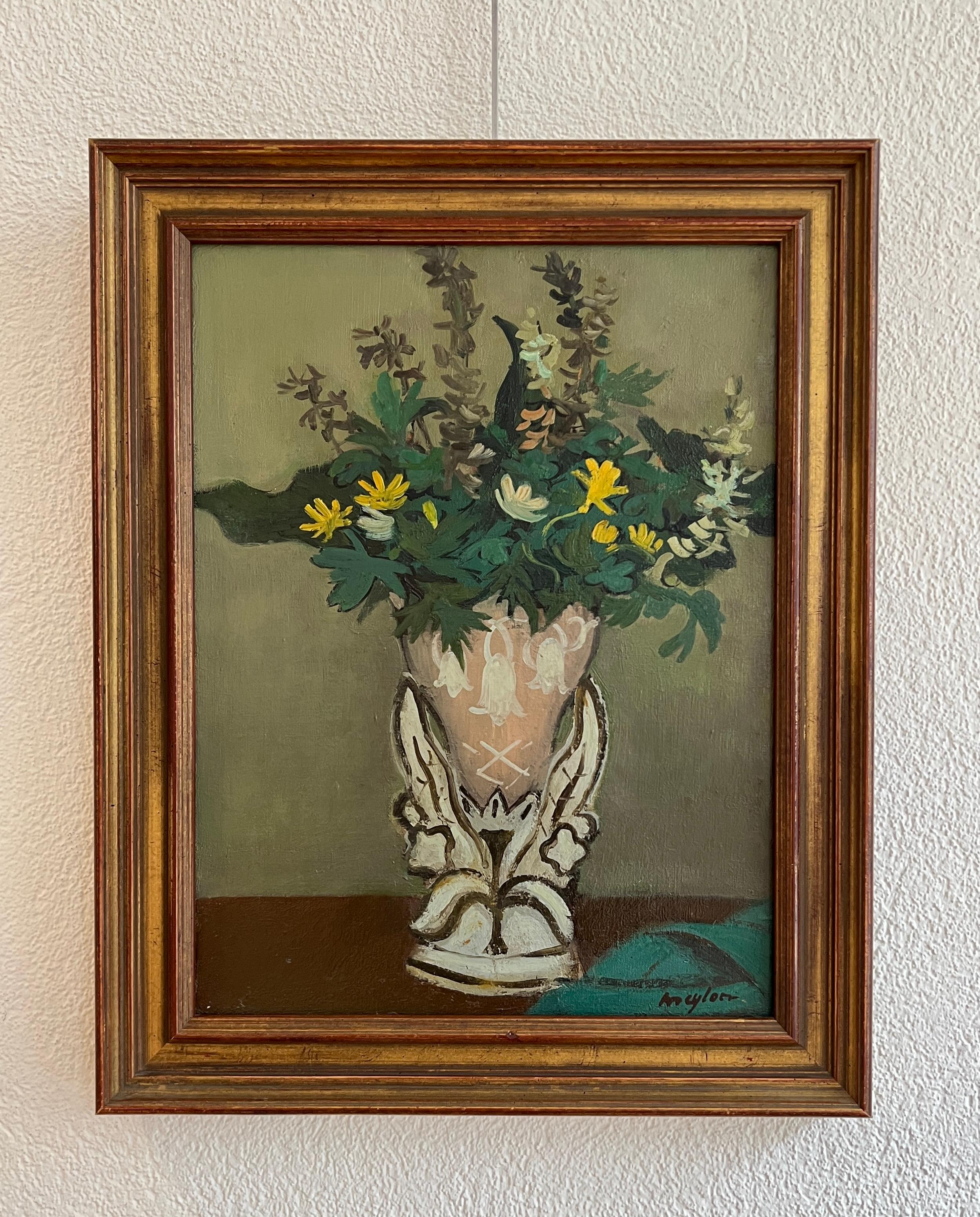 Ramo de flores silvestres - Painting de Henry Meylan