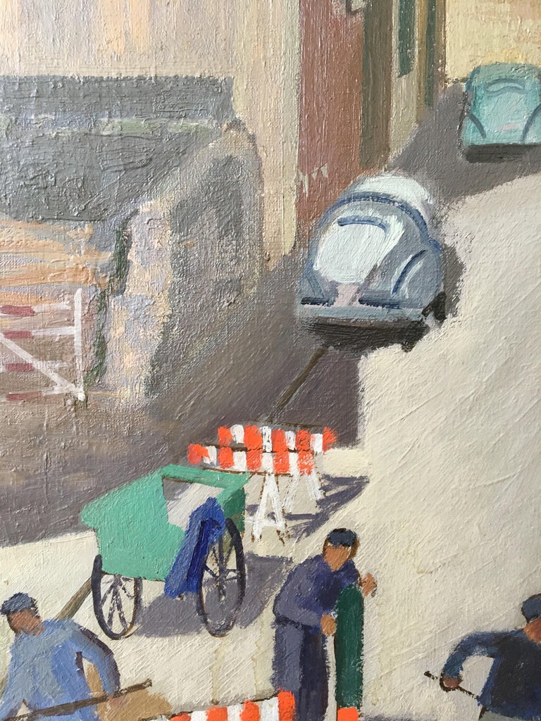 Henry Meylan - Works in the street For Sale at 1stDibs