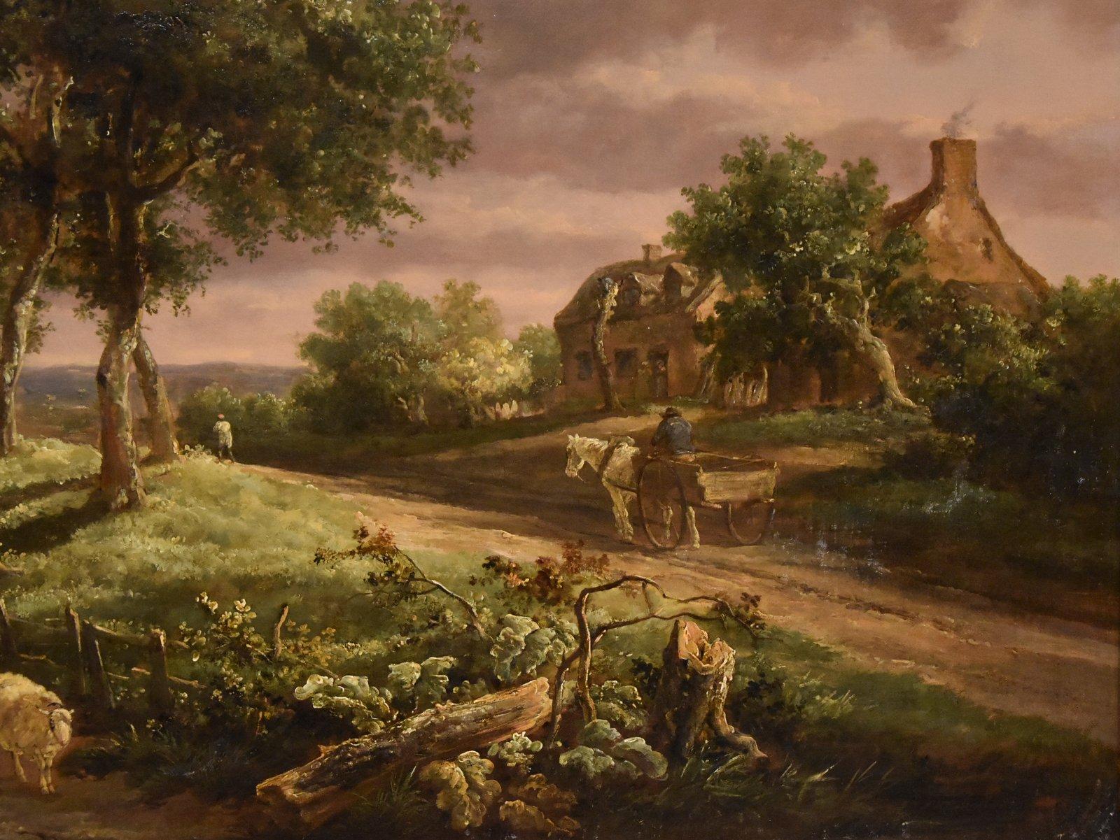 Oil painting by Henry Milbourne 