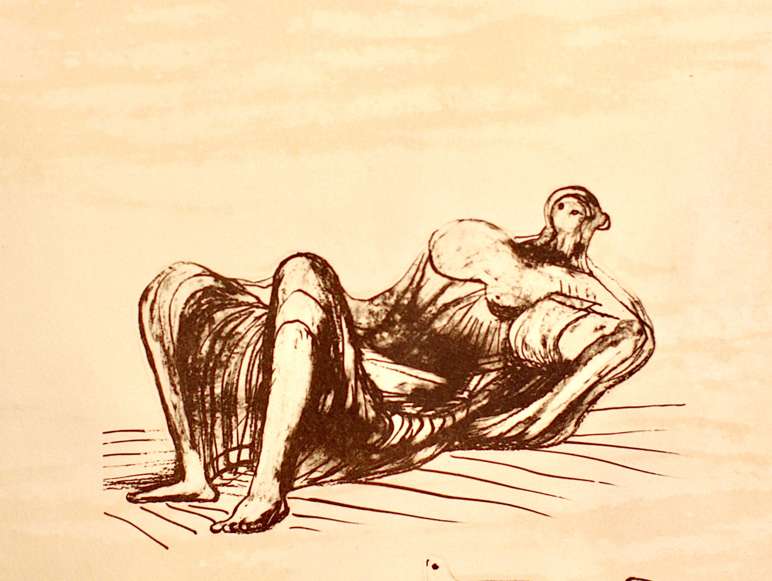 Henry Moore, (britannico, 1898-1986) Litografia in vendita 1