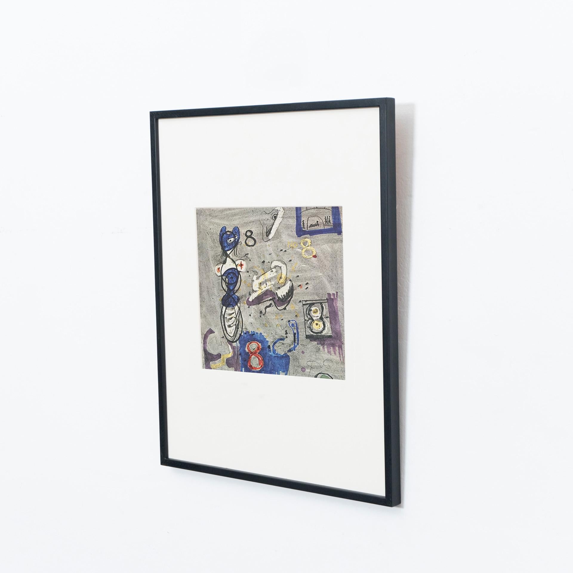 European Henry Moore, Limited Edition Hand Signed Photolithography, 1971 For Sale