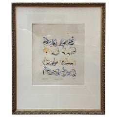 Lithographie Henry Moore