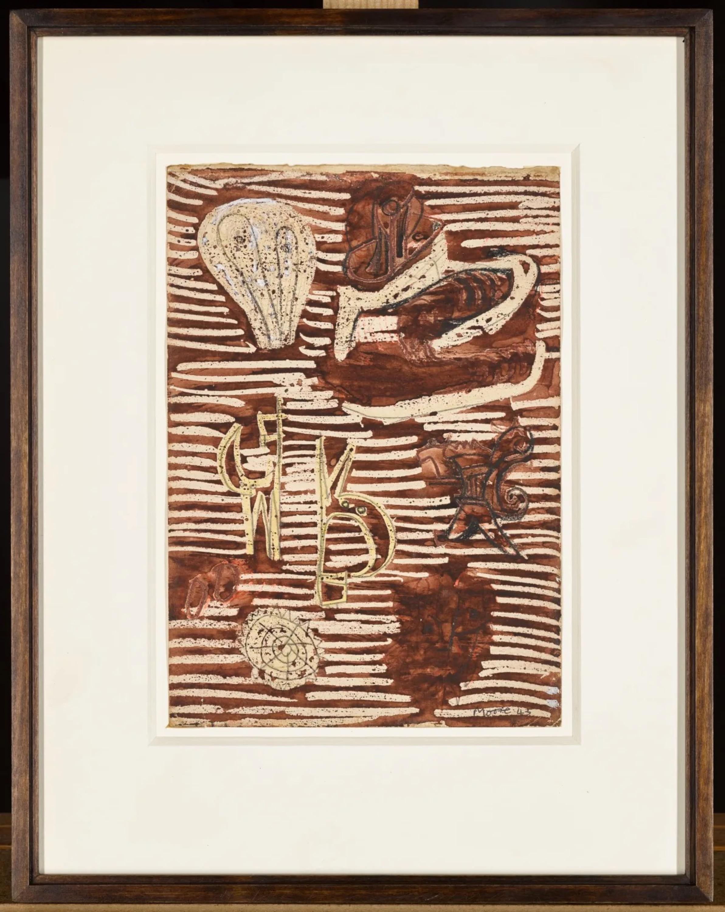 Textile Design - Mixed Media Art by Henry Moore