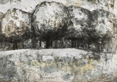 Trees Mixed Media Painting