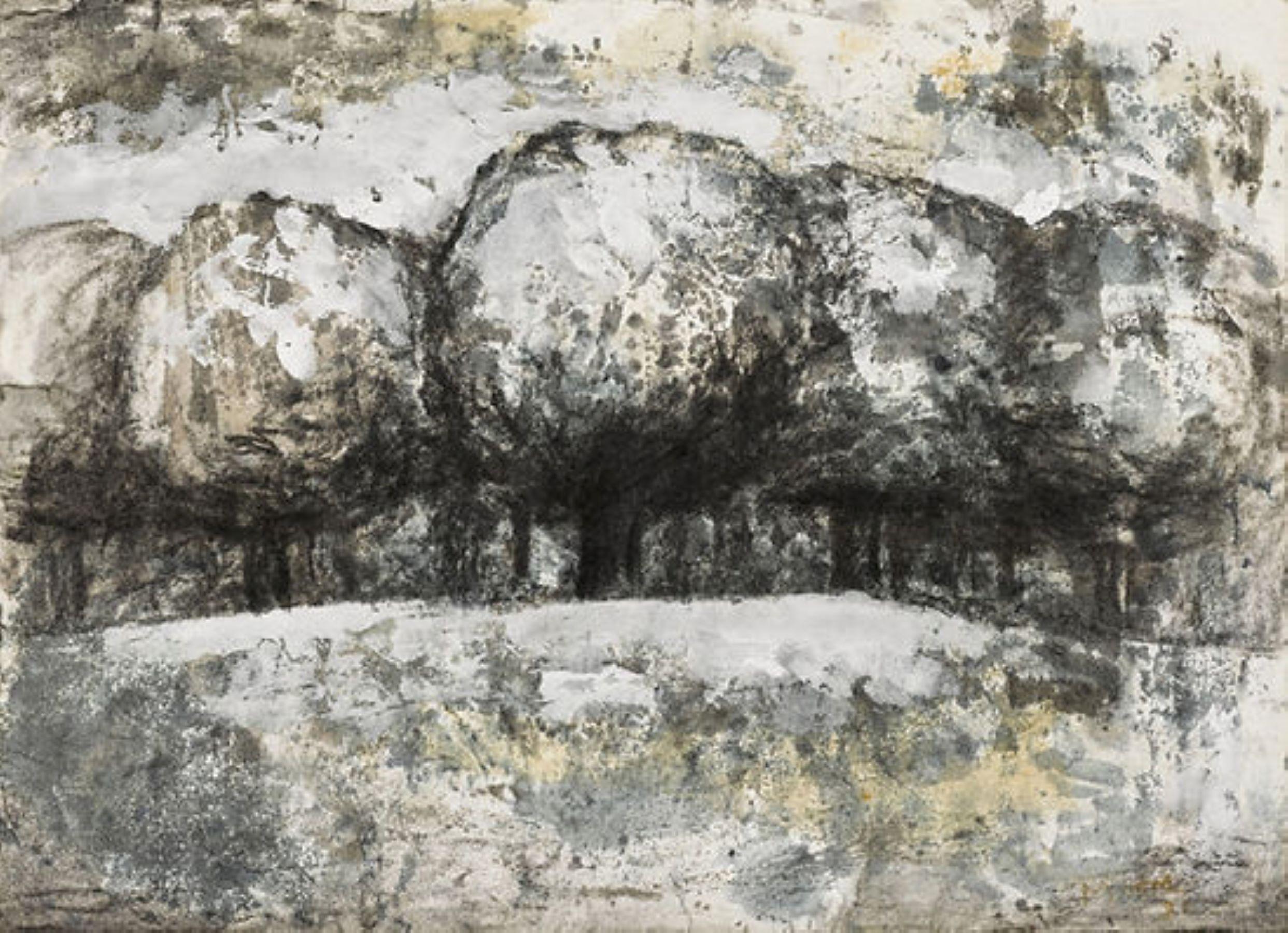 Alberi Pittura a tecnica mista