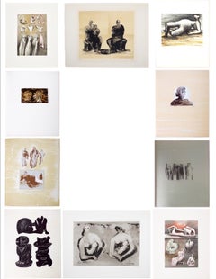 Collection of Henry Moore Lithographs