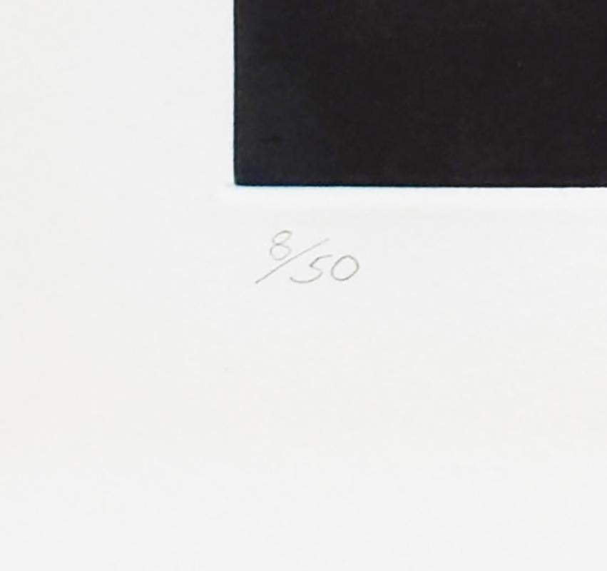 Composition VII, from: Sculptural Ideas - British Art - Gray Figurative Print by Henry Moore