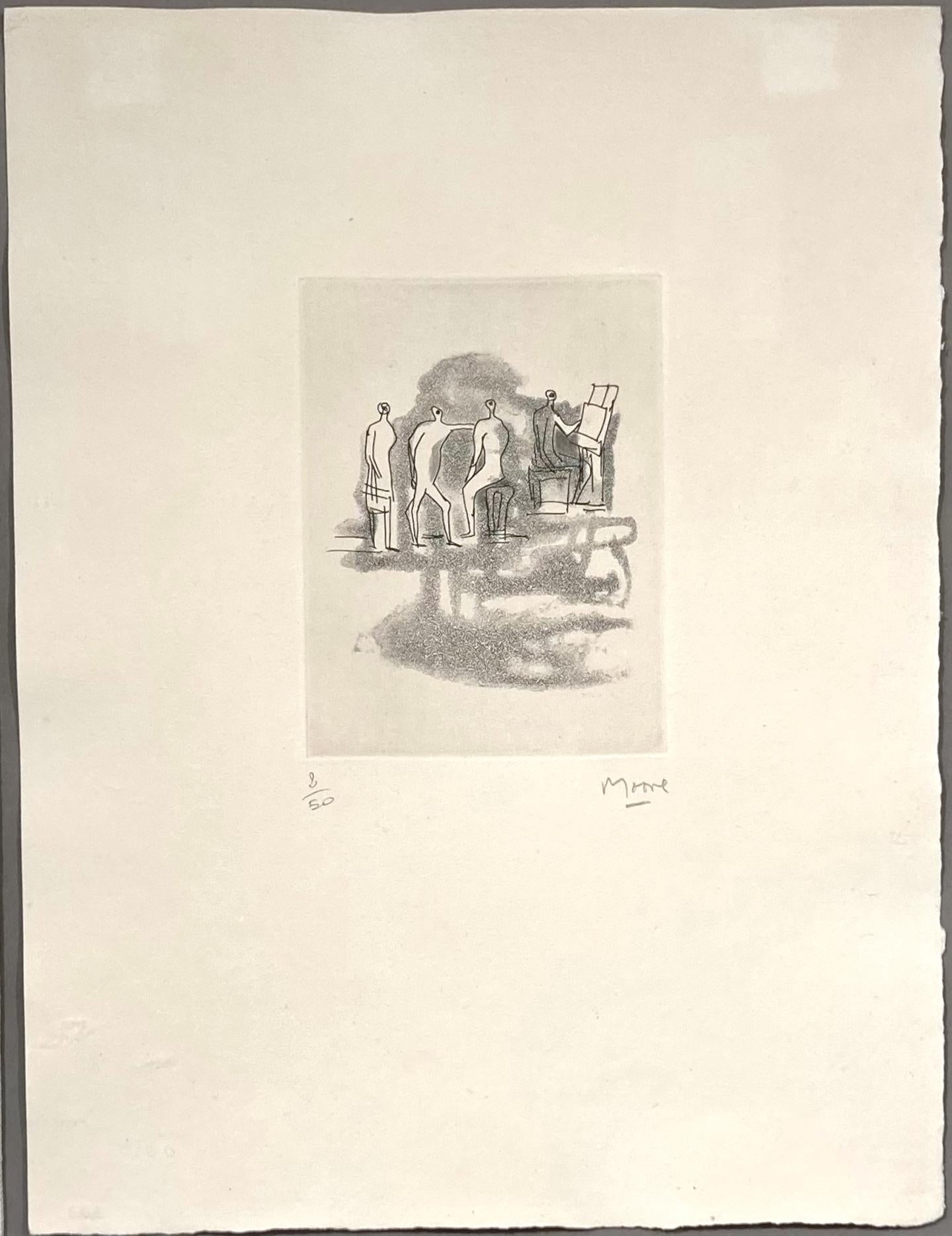 Concerto - Print by Henry Moore