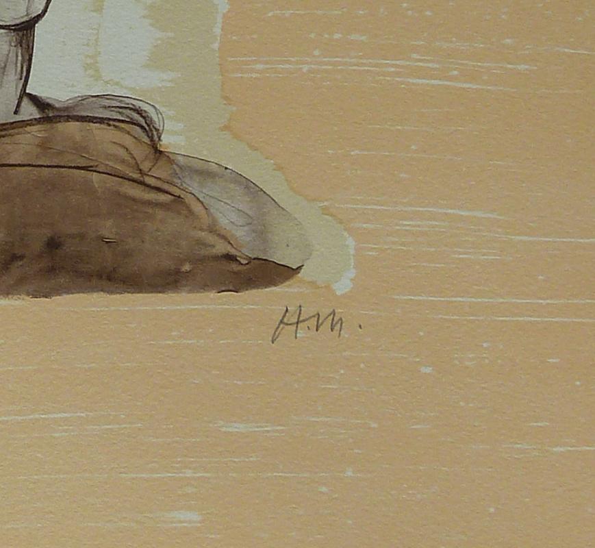 Creole Lady, da: Poesia - Print Astratto di Henry Moore