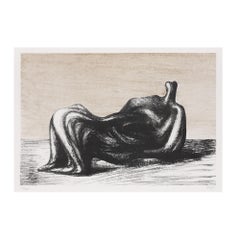 Drapierte liegende Figur