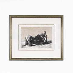 Drapierte liegende Figur
