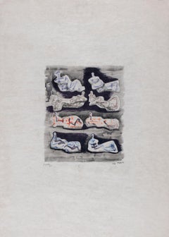 Eight Reclining Figures I