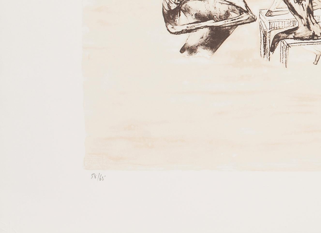 Huit idées sculpturales - Lithographie d'Henry Moore - 1973 en vente 1