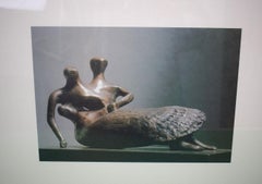 "Henry Moore/ 1976/ Hokin Gallery/ 245 Worth Avenue, Palm Beach" Framed Poster