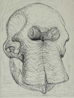 Henry Moore 'Elephant Skull I' Signed Limited Edition Etching
